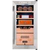 imageSCHMCK 250 Cigar Cooler Humidor with 3 in 1 Precise Cooling Heating ampamp Humidity Control Stainless Steel Trim Finish Cabinet Spanish Cedar Wood Shelves and Drawer with Built in Digital Hygrometer250 Cigar Capacity