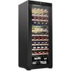 imageSCHMCK 55 Bottle Dual Zone Wine Cooler Refrigerator  Large Freestanding Wine Cellar  41f64f Digital Temperature Control Wine Fridge for Red White Champagne or Sparkling Wine  Black
