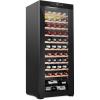 imageSchmecke 55 Bottle Compressor Wine Cooler Refrigerator  Large Freestanding Wine Cellar  41f64f Digital Temperature Control Wine Fridge For Red White Champagne or Sparkling Wine  Black